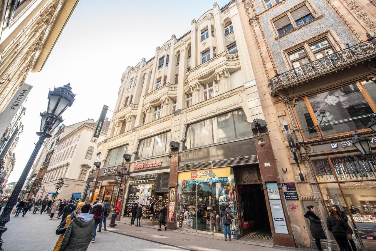 Vintage Elegance Mostcentralapt !Vaci Street! Budapest Ngoại thất bức ảnh